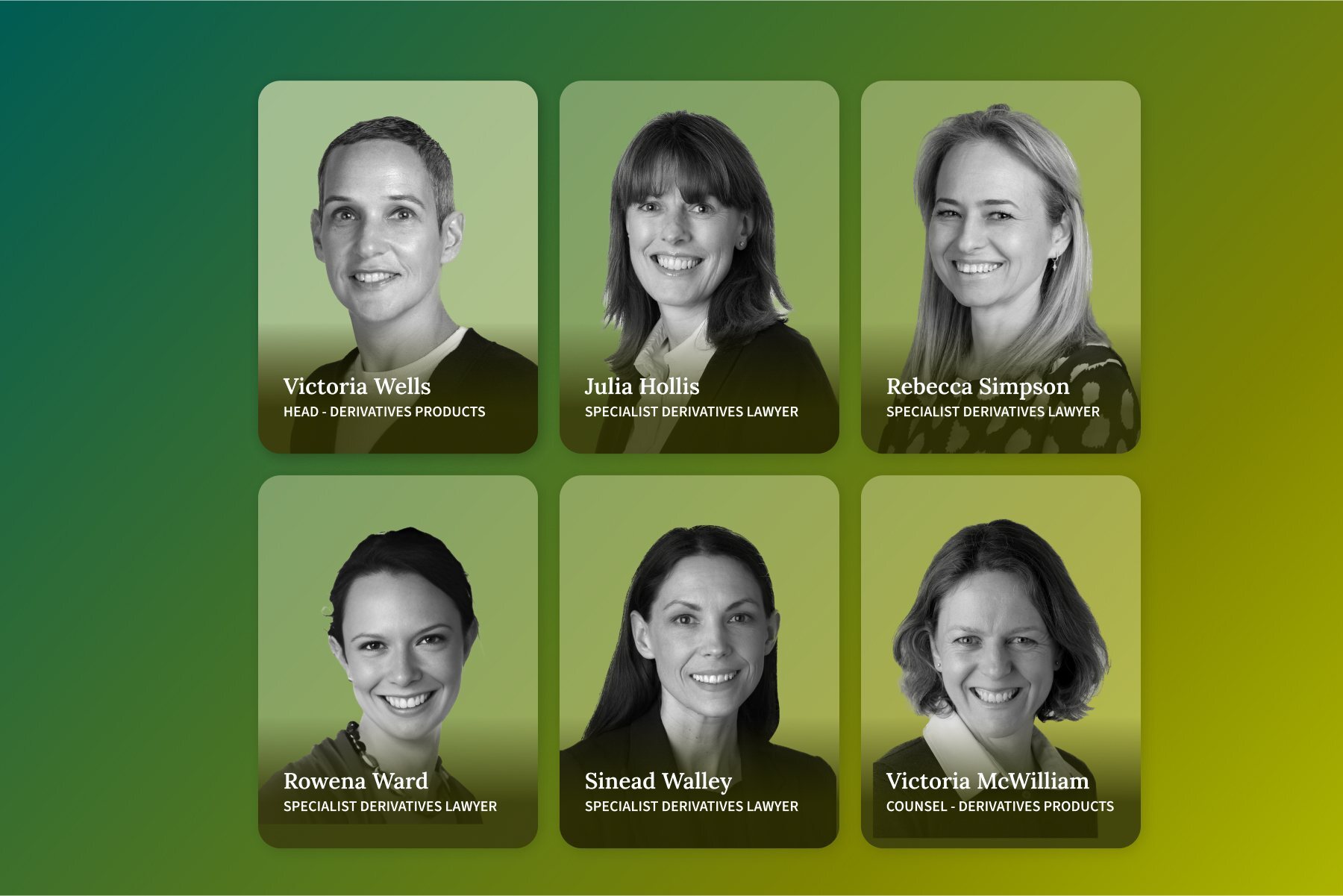 Derivatives product team